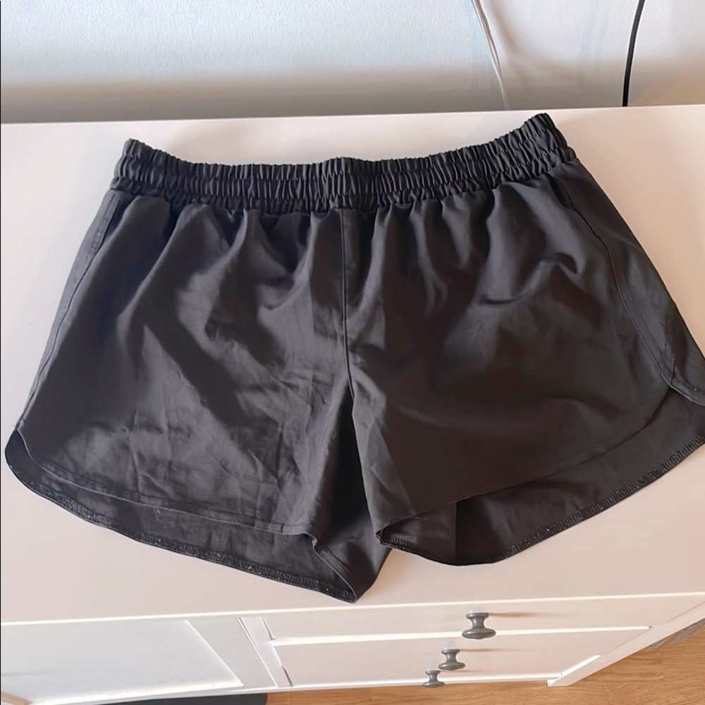 Women's athletic Black Shorts